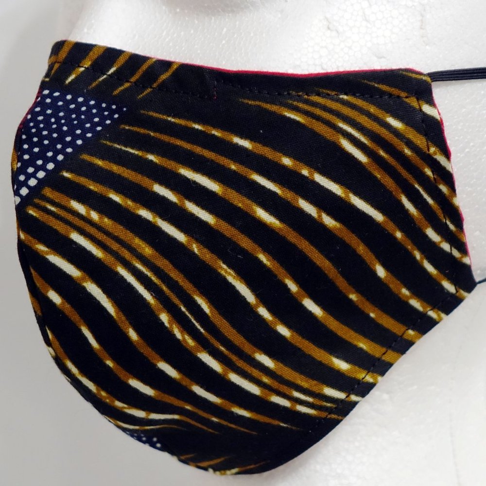 Kitenge Fabric Handcrafted Reusable Face Mask